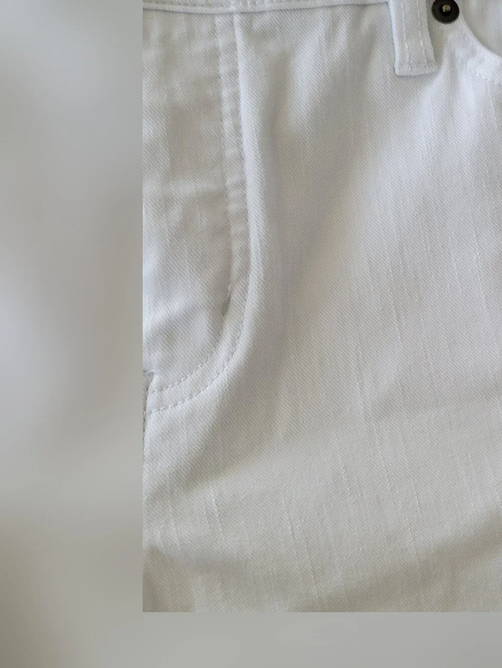 LAUREN Ralph Lauren White Modern Straight Jeans Size 14
